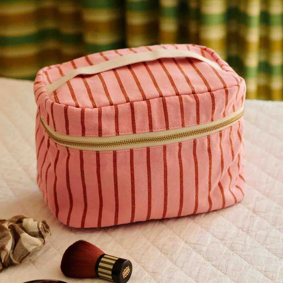 Vanity Oona - Rayure pecan/strawberry