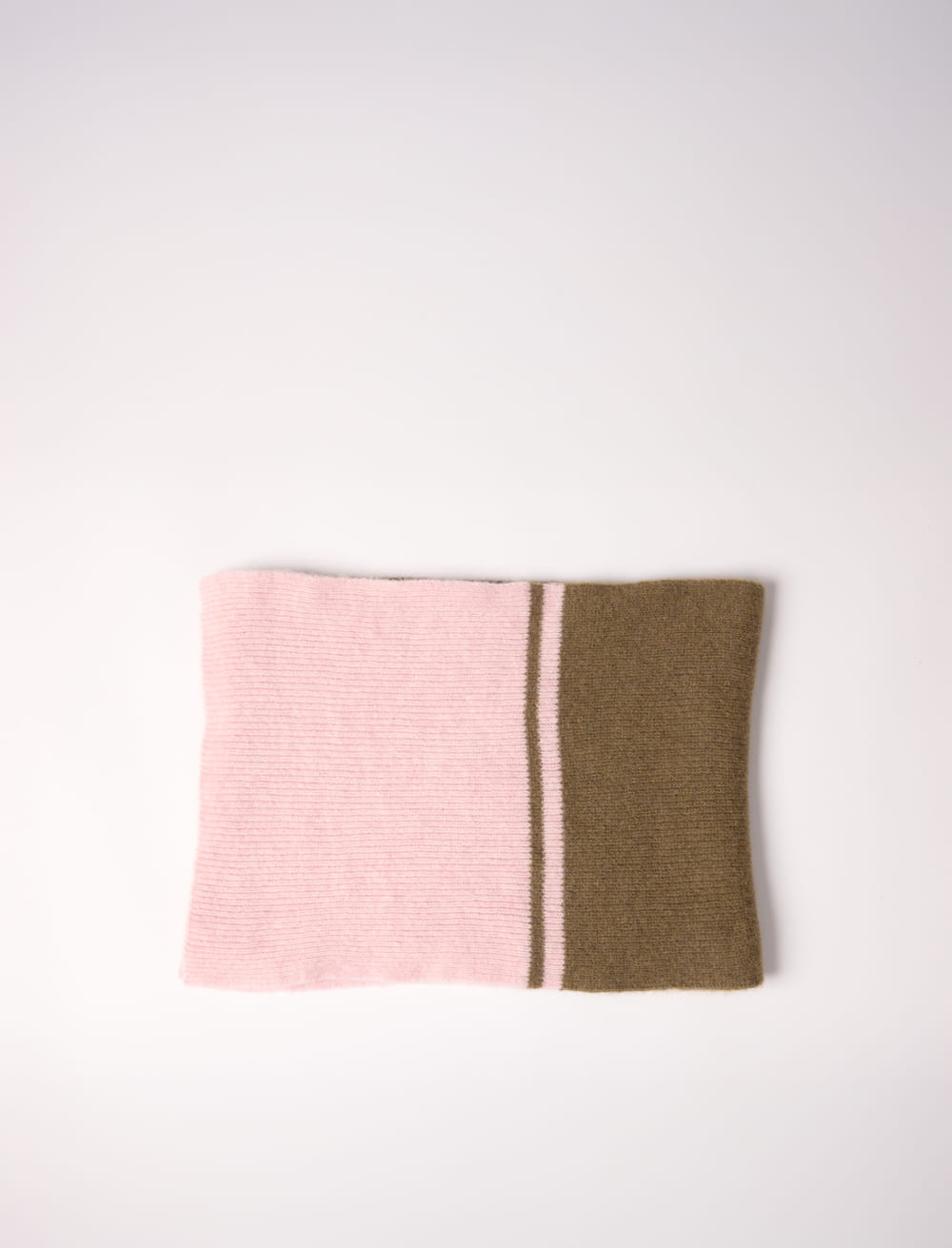 Echarpe Frost - Kaki/baby pink