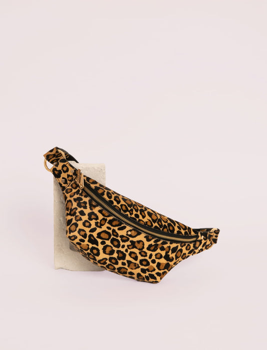 Sac banane Nicole - Pony léopard
