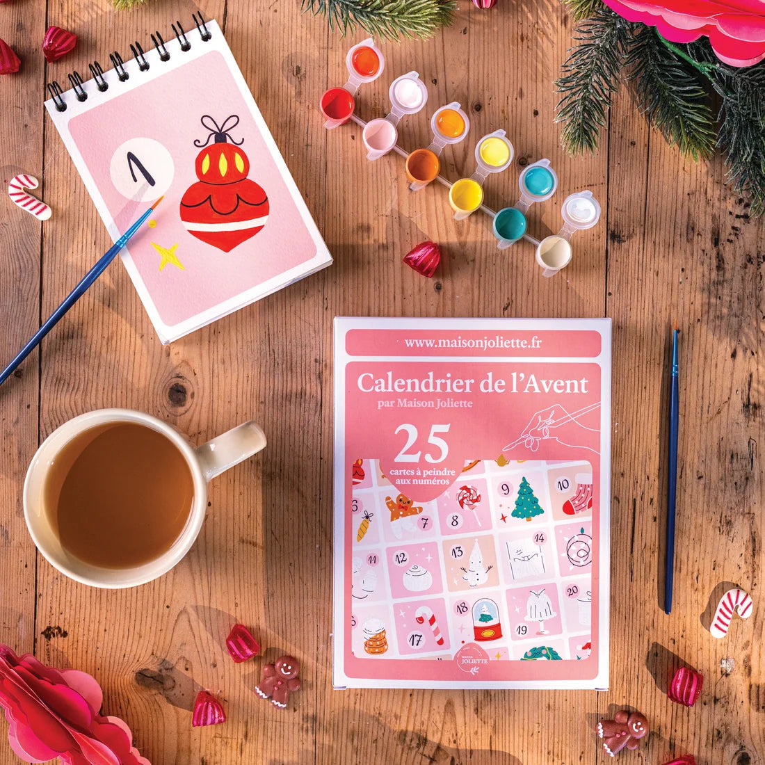 Peinture aux numéros - Calendrier de l'Avent #2