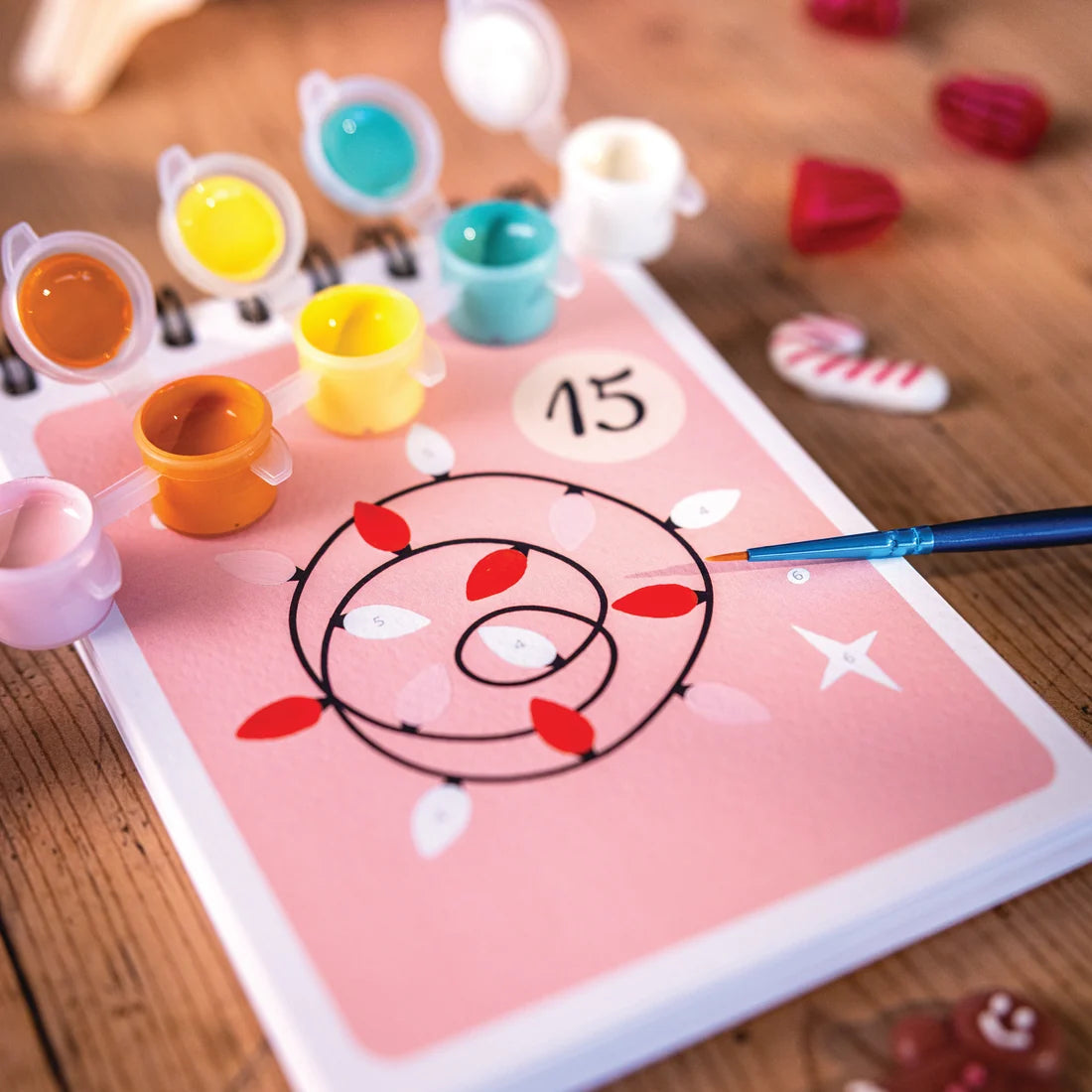 Peinture aux numéros - Calendrier de l'Avent #2