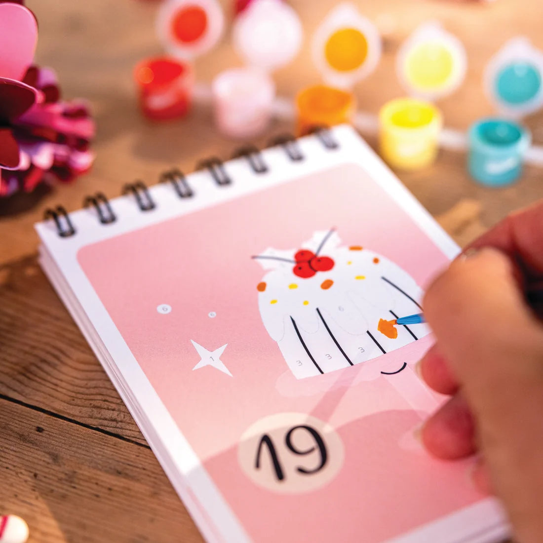 Peinture aux numéros - Calendrier de l'Avent #2