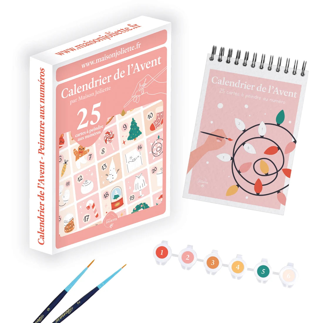 Peinture aux numéros - Calendrier de l'Avent #2