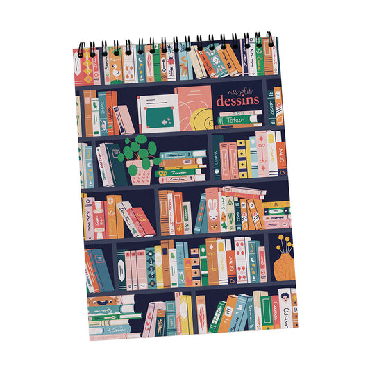 Carnet de dessin - Book lovers