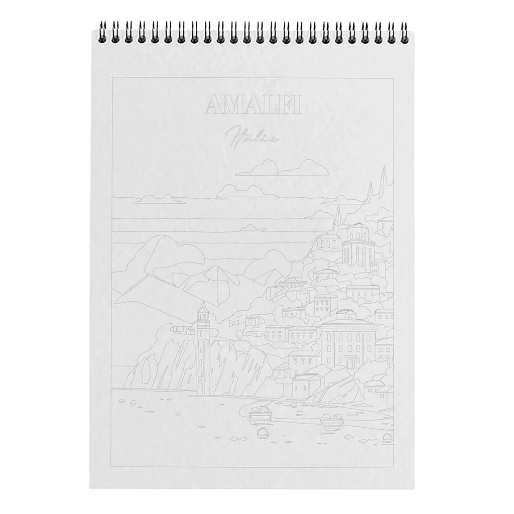 Carnet de coloriage A4 - Voyage voyage