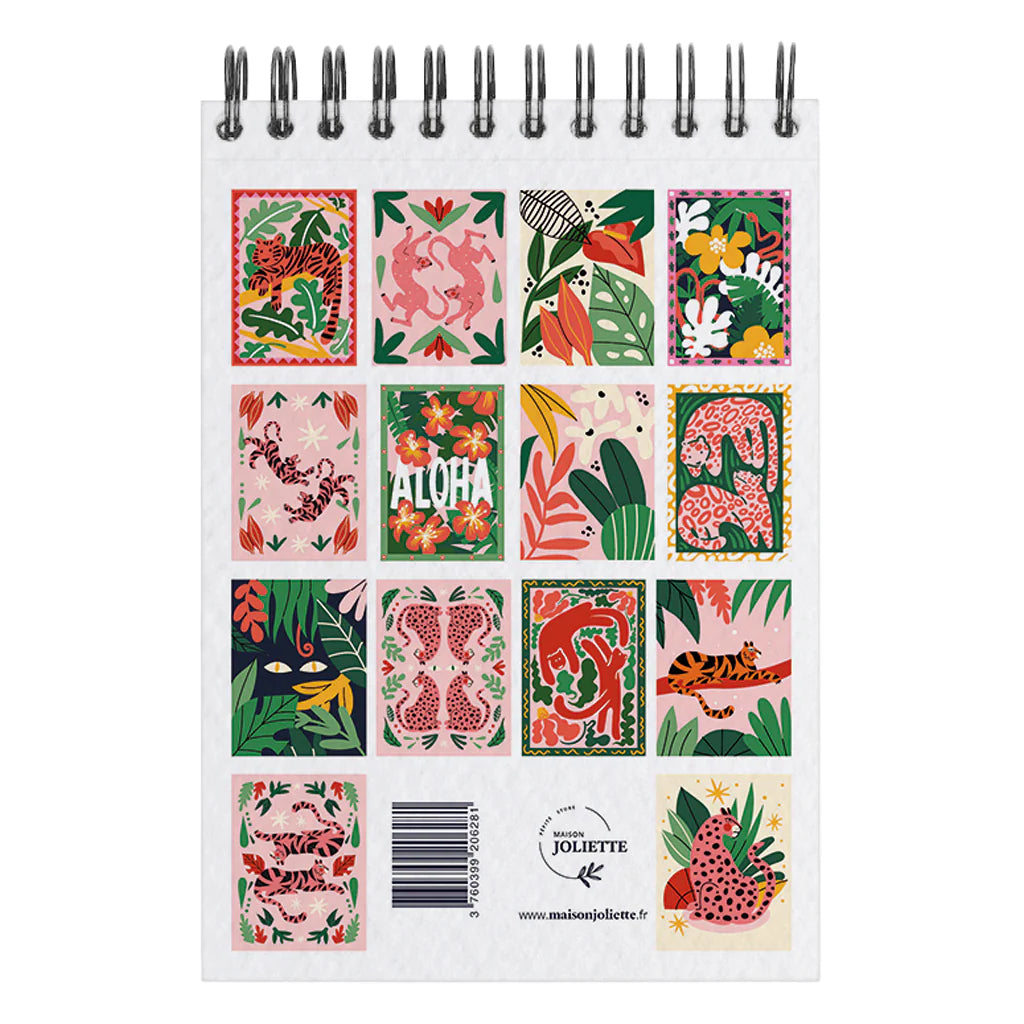 Carnet de coloriage A6 - Wild