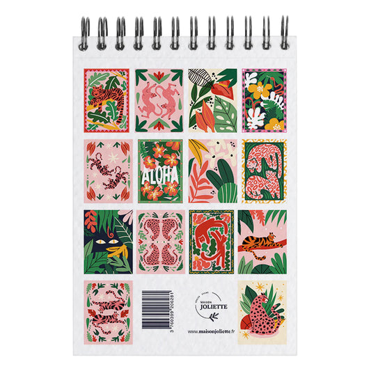 Carnet de coloriage A6 - Wild