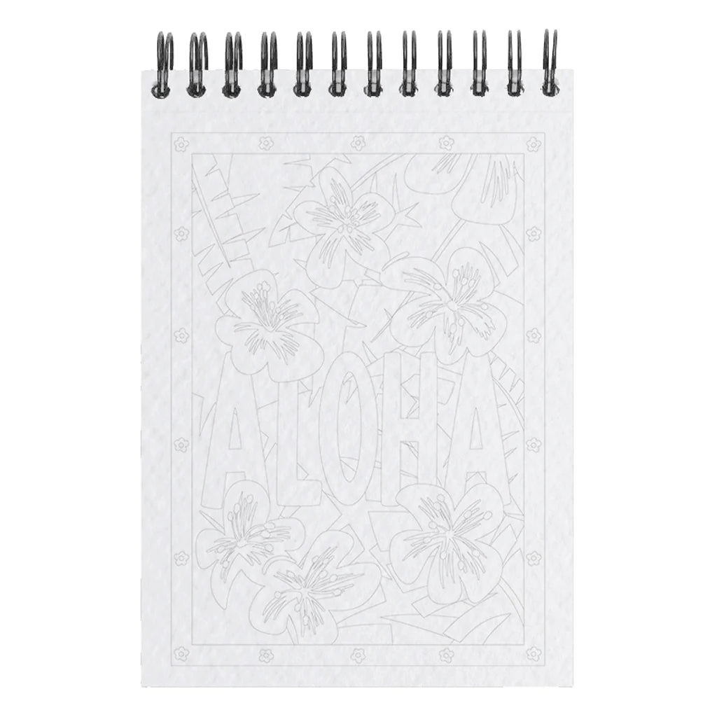 Carnet de coloriage A6 - Wild