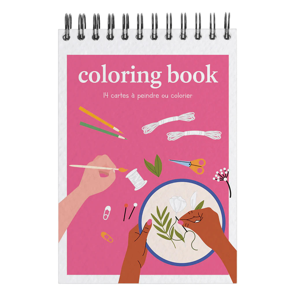 Carnet de coloriage A6 - Do it yourself