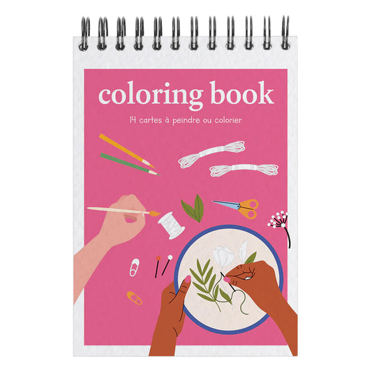 Carnet de coloriage A6 - Do it yourself
