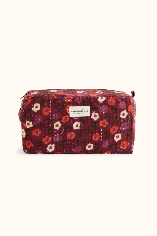 Trousse de toilette Parijat - Lison Cabernet