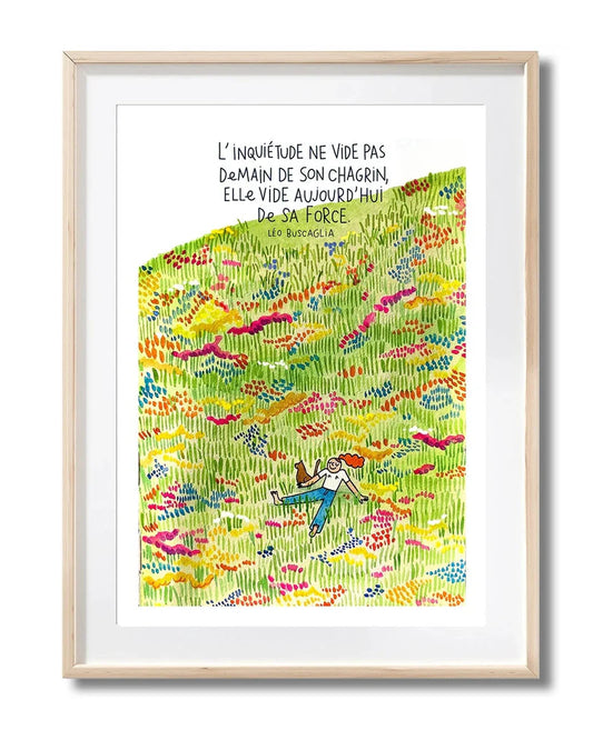 Affiche A3 - Pas d'inquiétude