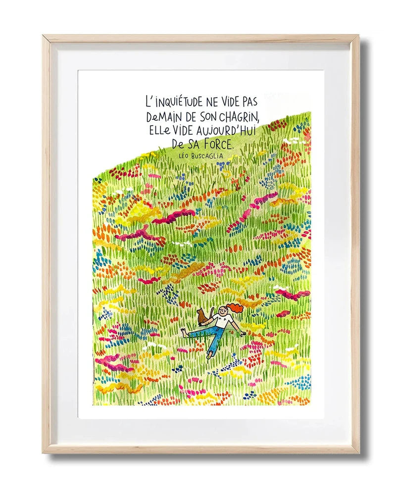 Affiche A4 - Pas d'inquiétude