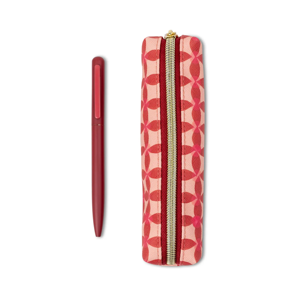 Stylo et trousse - Pinwheel pink