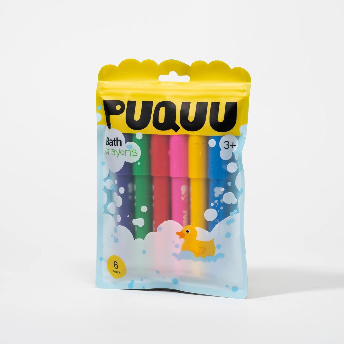 Crayons de bain lavables - 6 couleurs