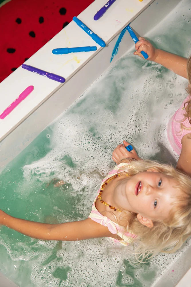 Crayons de bain lavables - 6 couleurs