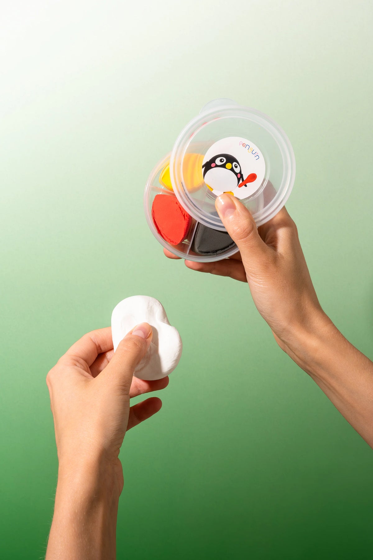 Pâte à modeler autodurcissante - Penguin