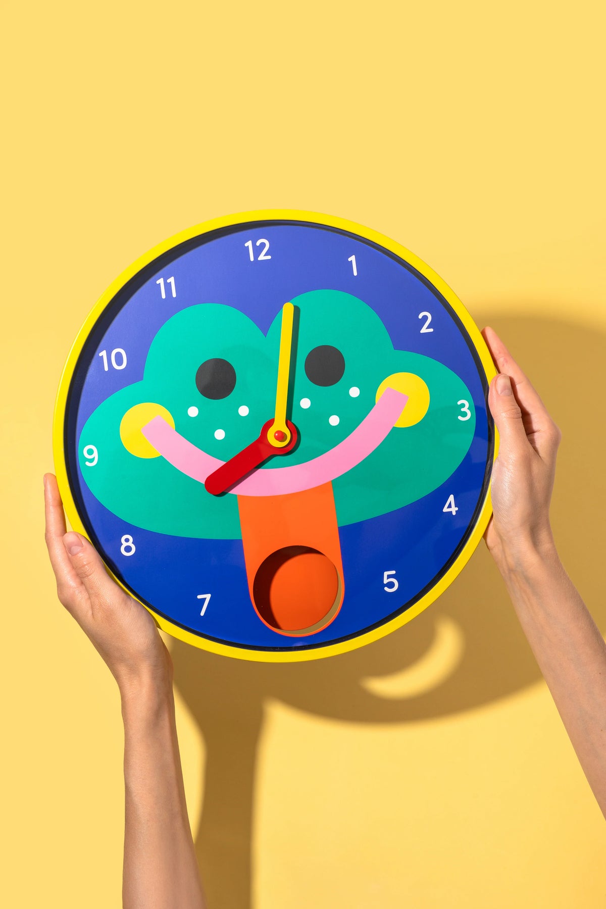 Horloge - Ribbit ribbit by Susie Hammer
