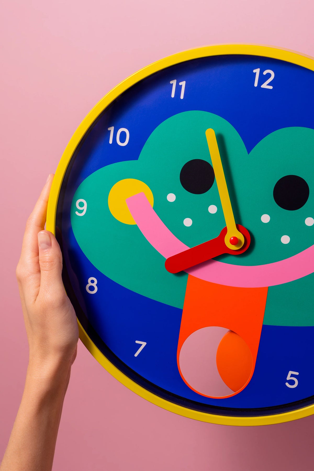 Horloge - Ribbit ribbit by Susie Hammer