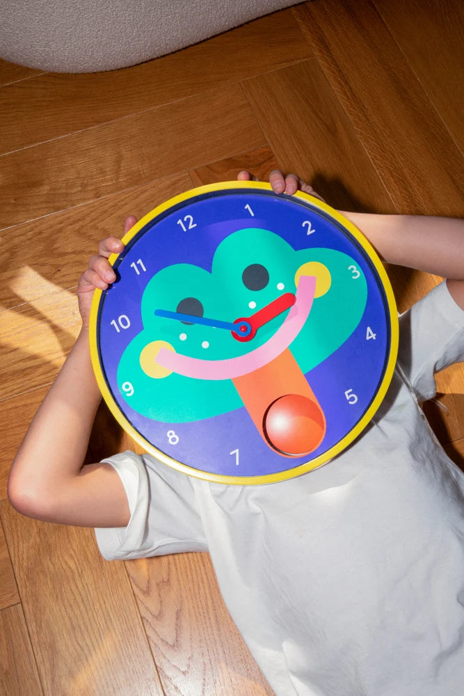 Horloge - Ribbit ribbit by Susie Hammer