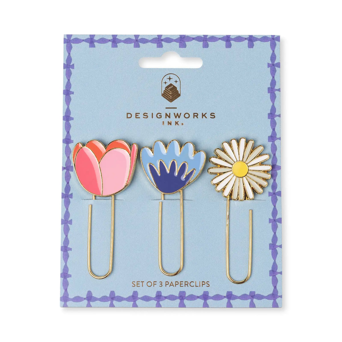 Set de 3 trombones - Floral