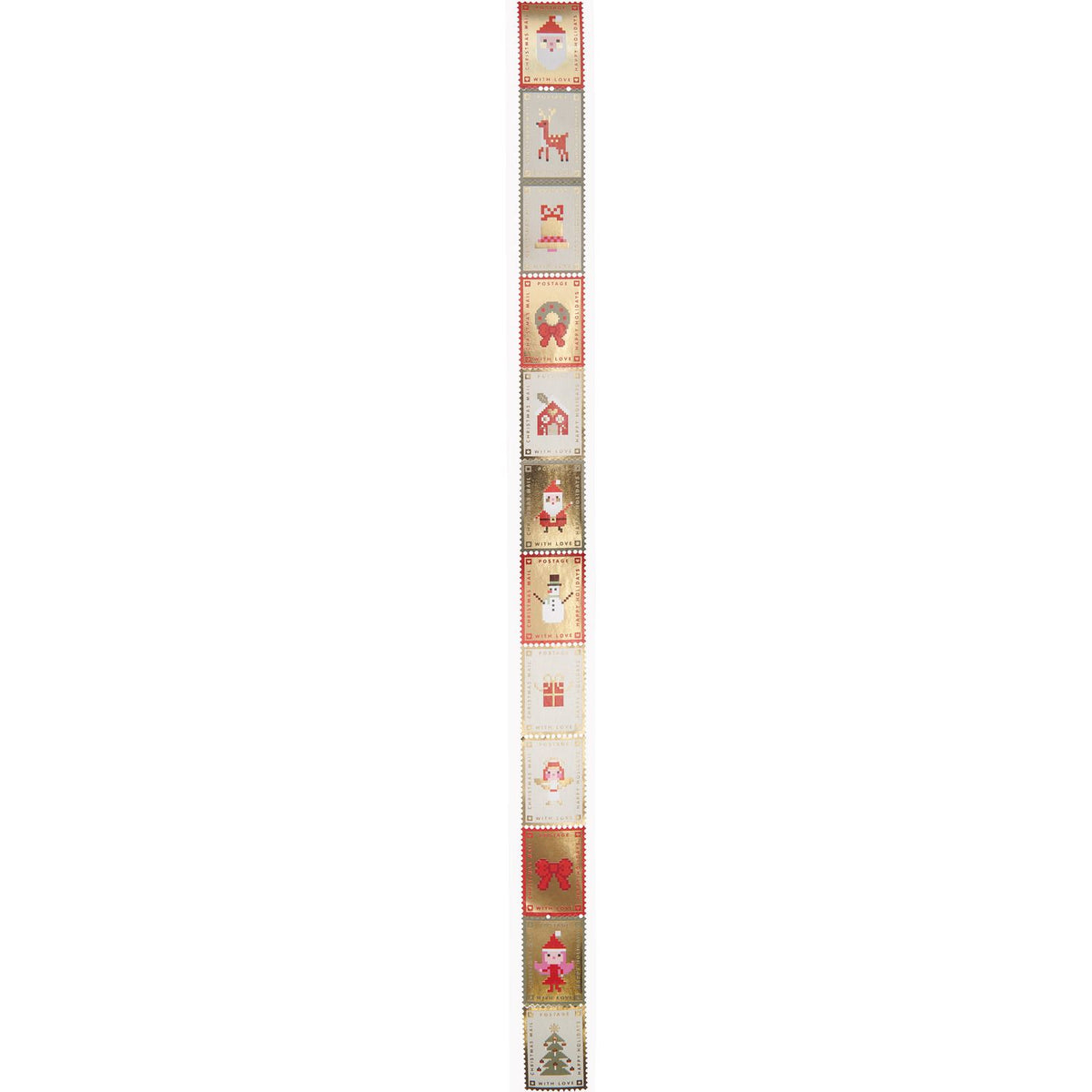 120 stickers - Timbres de Noël