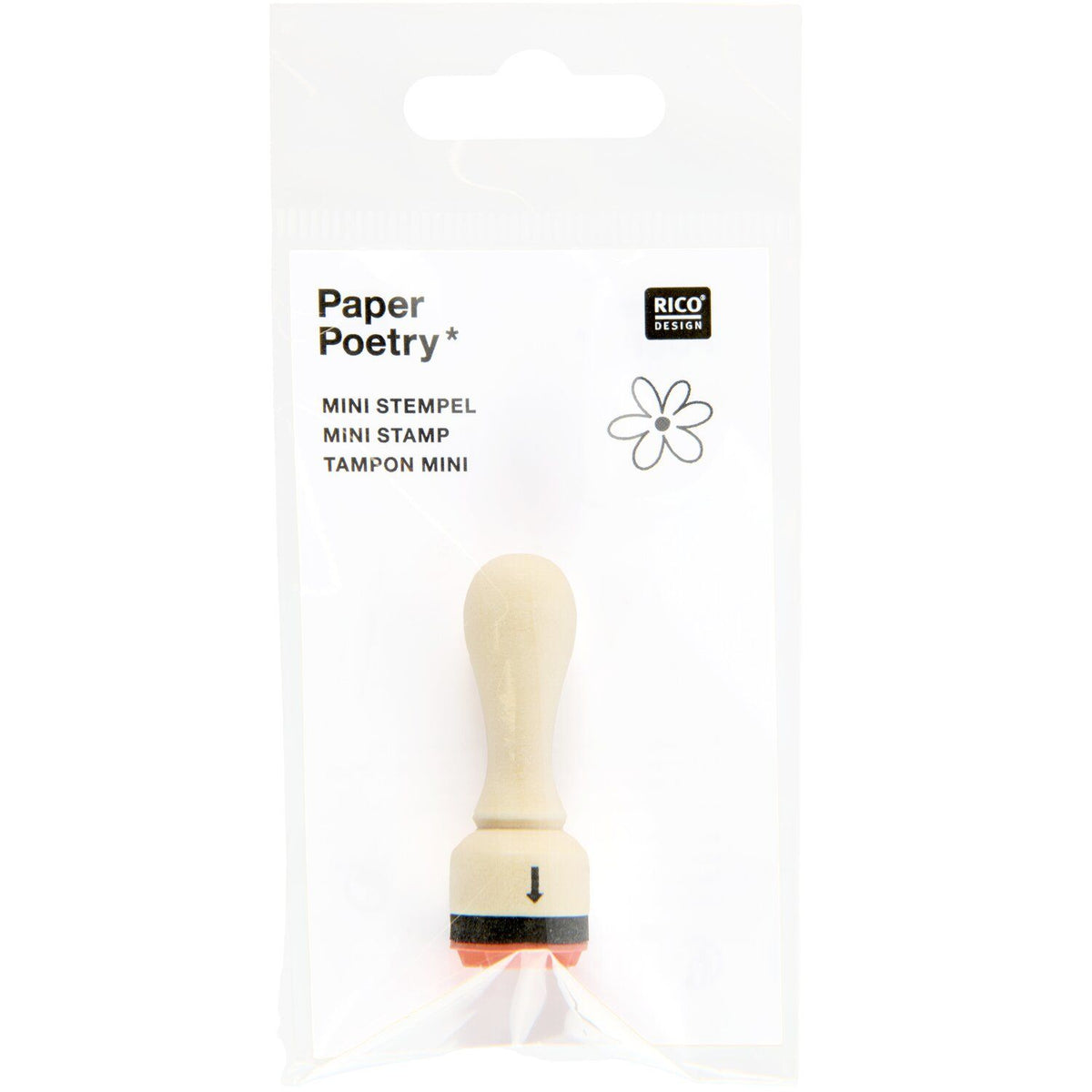 Mini tampon Fleur