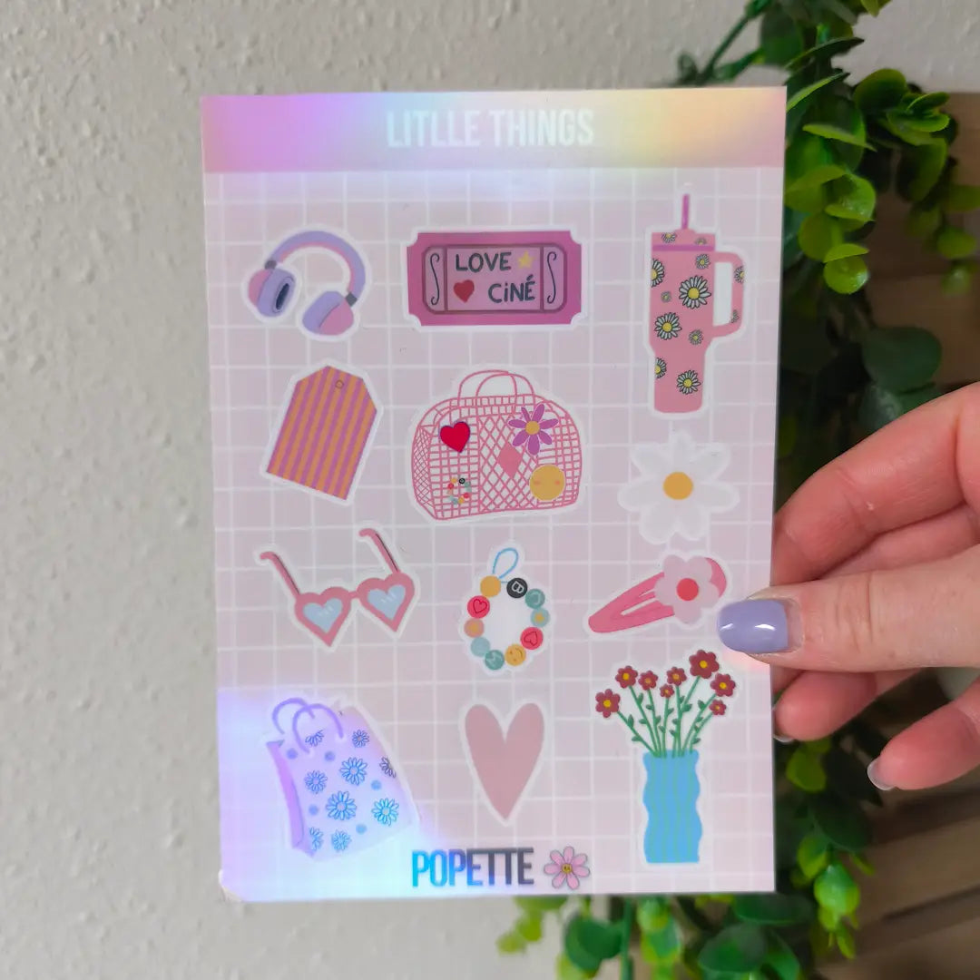 Planche de stickers Little Things