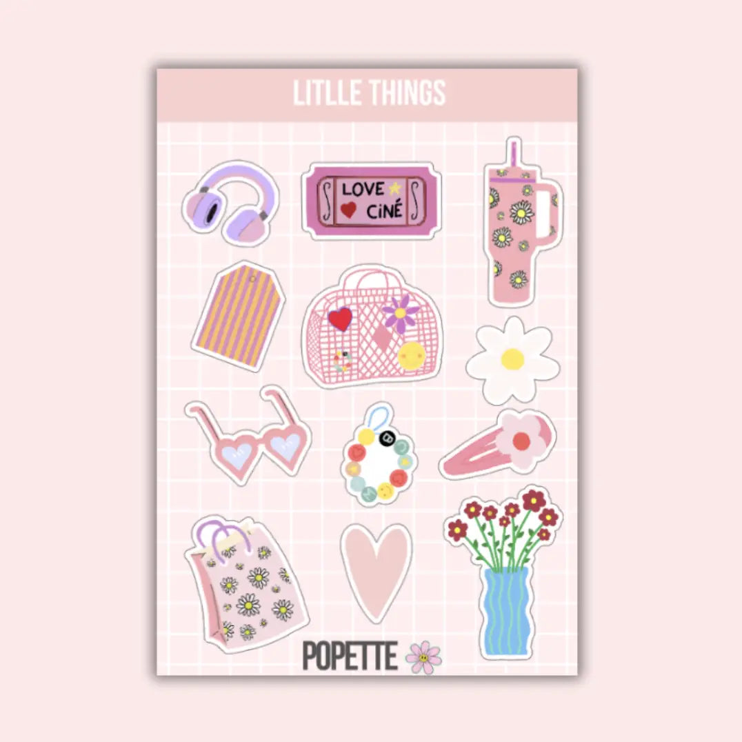 Planche de stickers Little Things