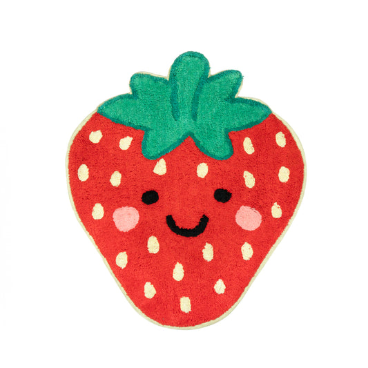Tapis de bain - Fraise