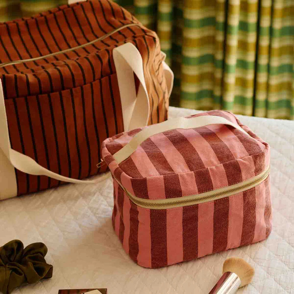 Vanity Oona - Rayure brick/pink