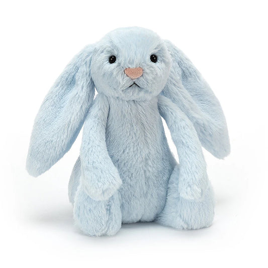 Hochet Bashful blue bunny rattle