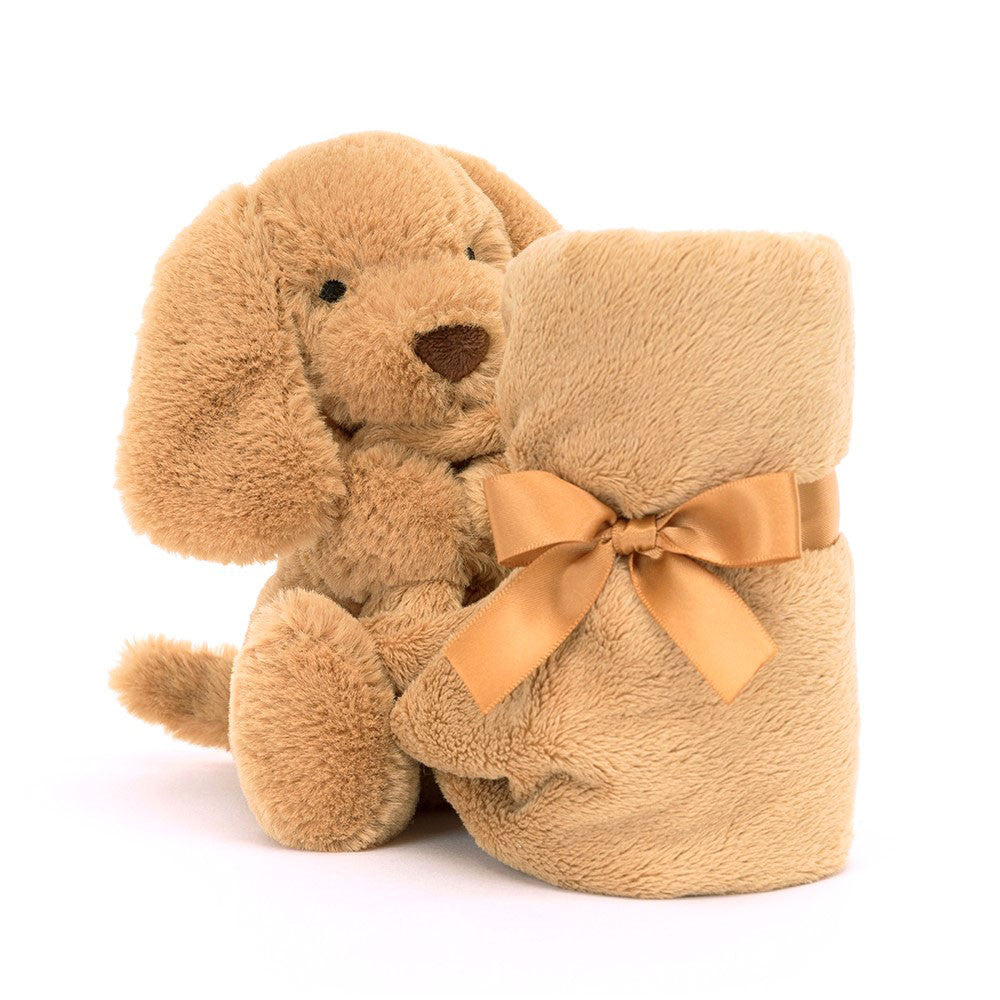 Doudou Bashful Toffee Puppy Soother