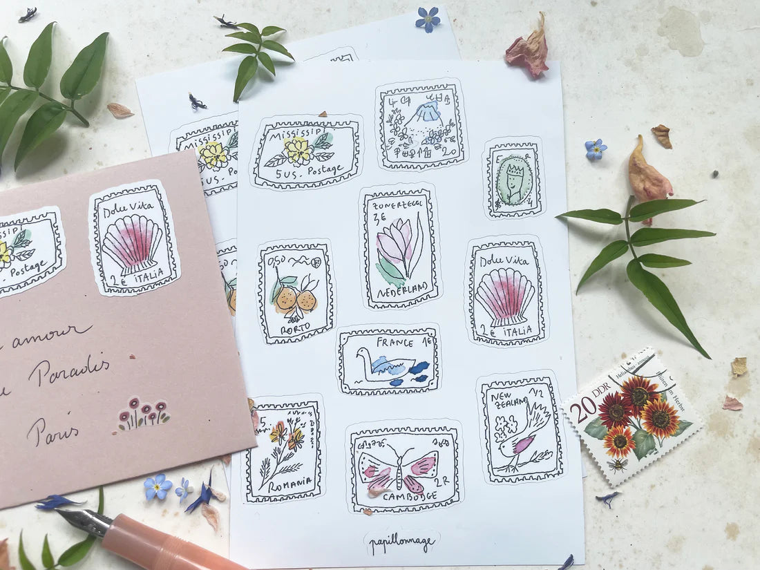 Stickers timbres