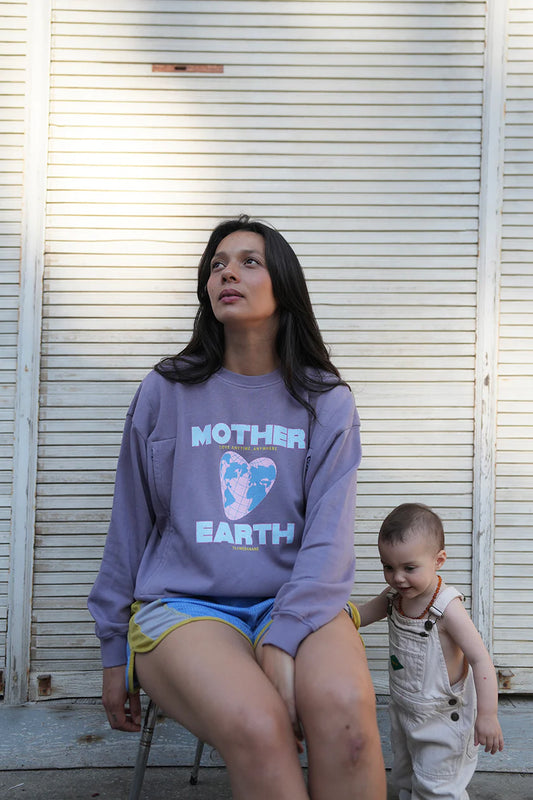 Sweat d'allaitement Planète mère - Taille L