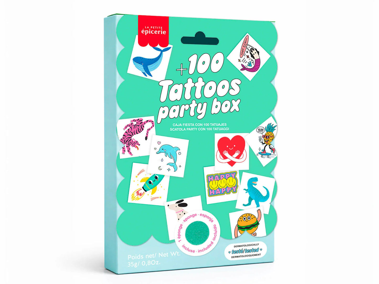 100 tattoos - Party box