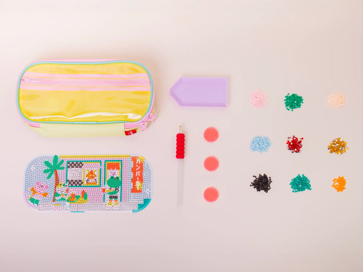 Petit diamonds kids - Trousse à diamanter - Skatepark