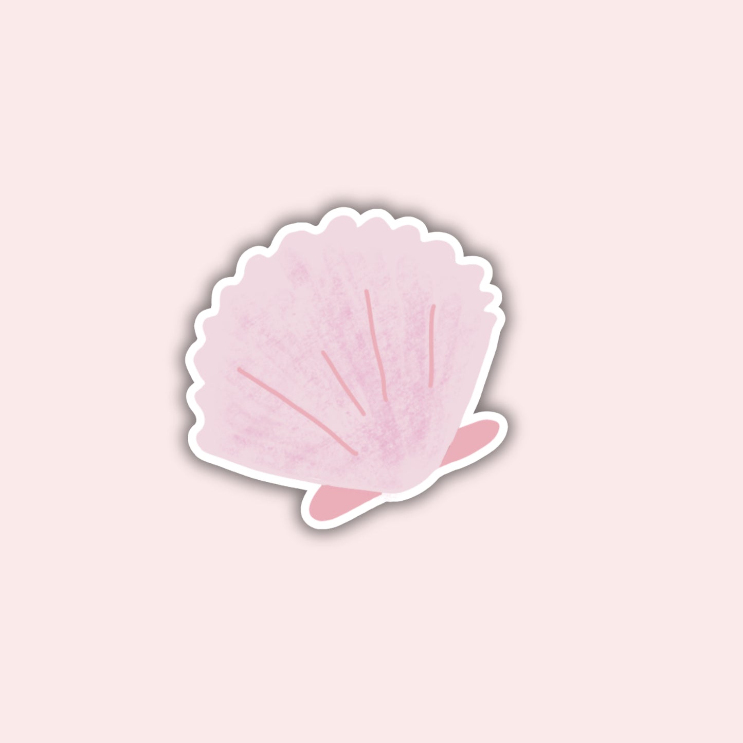 Sticker Coquille Saint-Jacques
