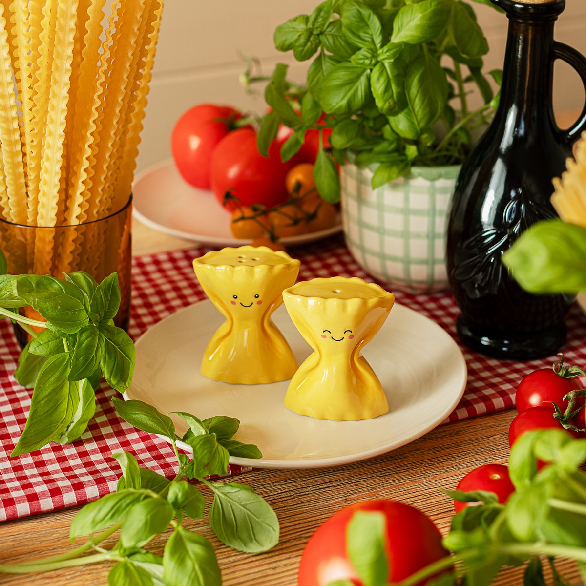 Salière et poivrière Farfalles