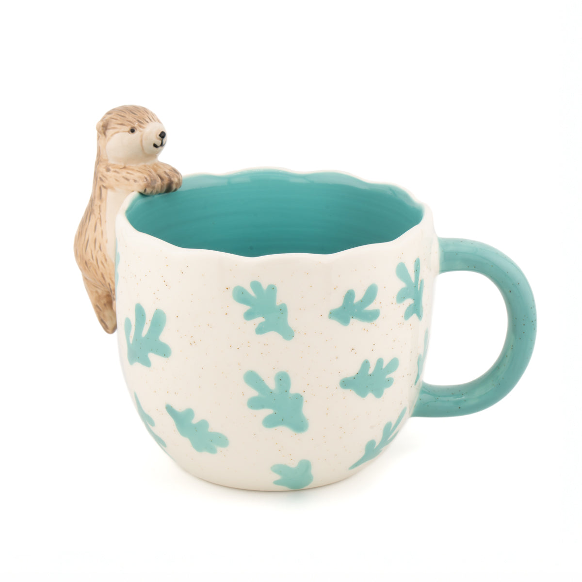 Mug peeking - Loutre