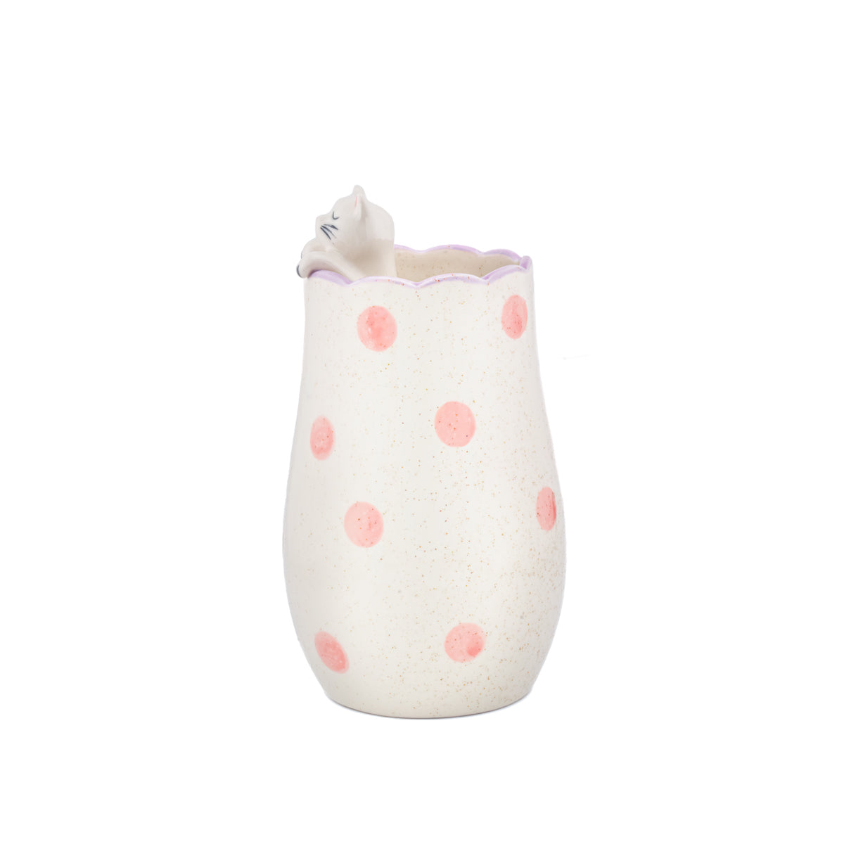 Vase peeking - Cat