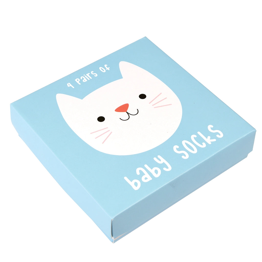 Chaussettes bébé - Chats multico