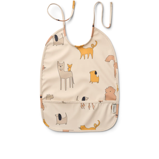 Bavoir déperlant - Cats and dogs / Sandy