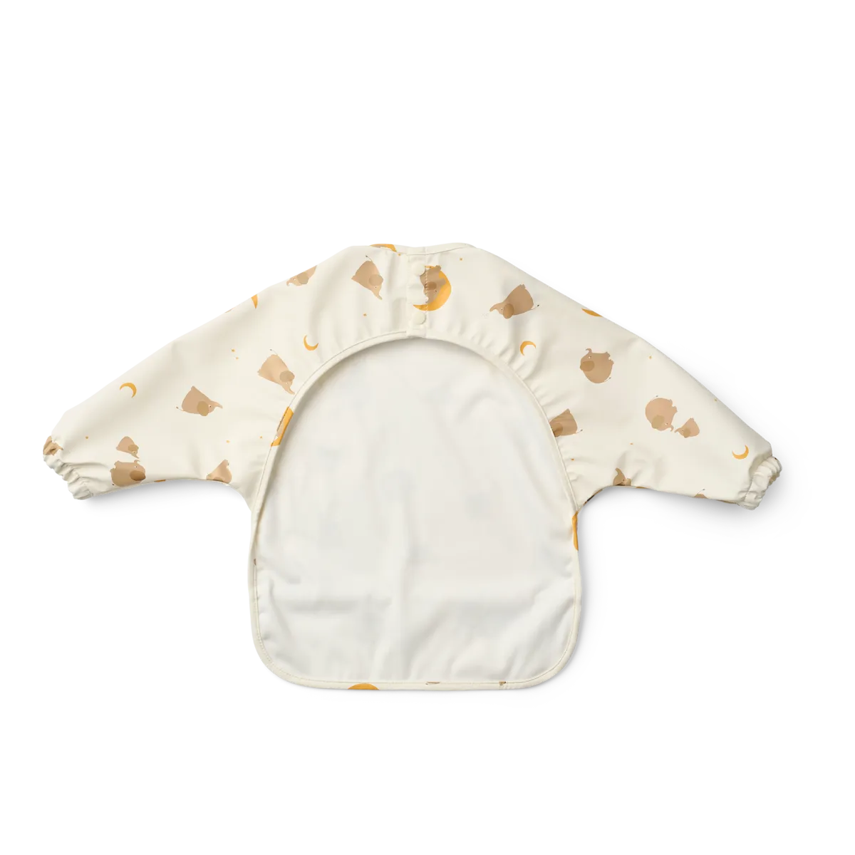 Bavoir/tablier à manches - Elephant / Creme de la creme
