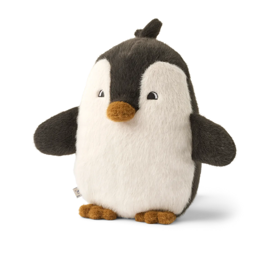 Peluche pingouin Berto - Sandy / Dark grey