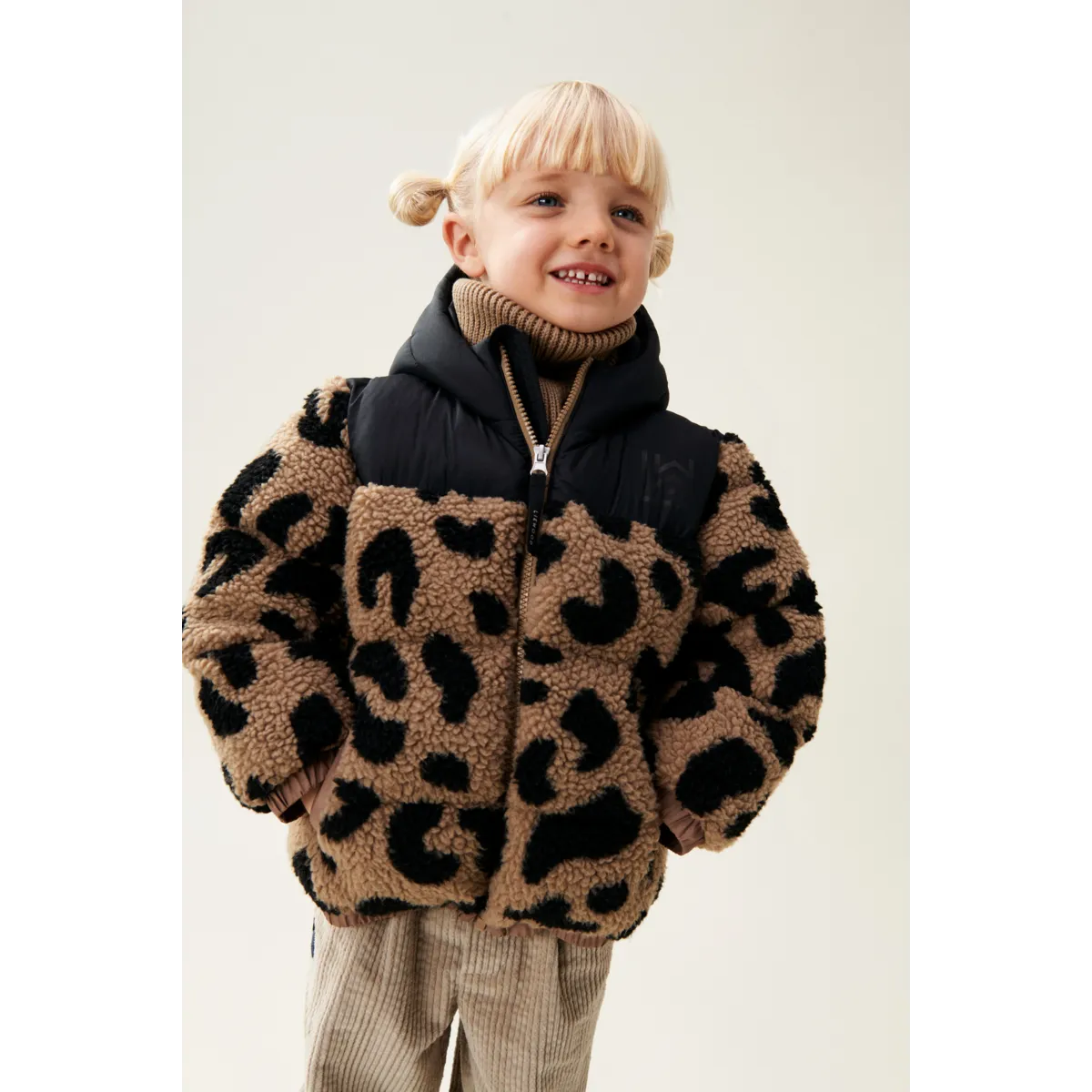 Doudoune effet polaire Niko - Mega leo / Oat mix