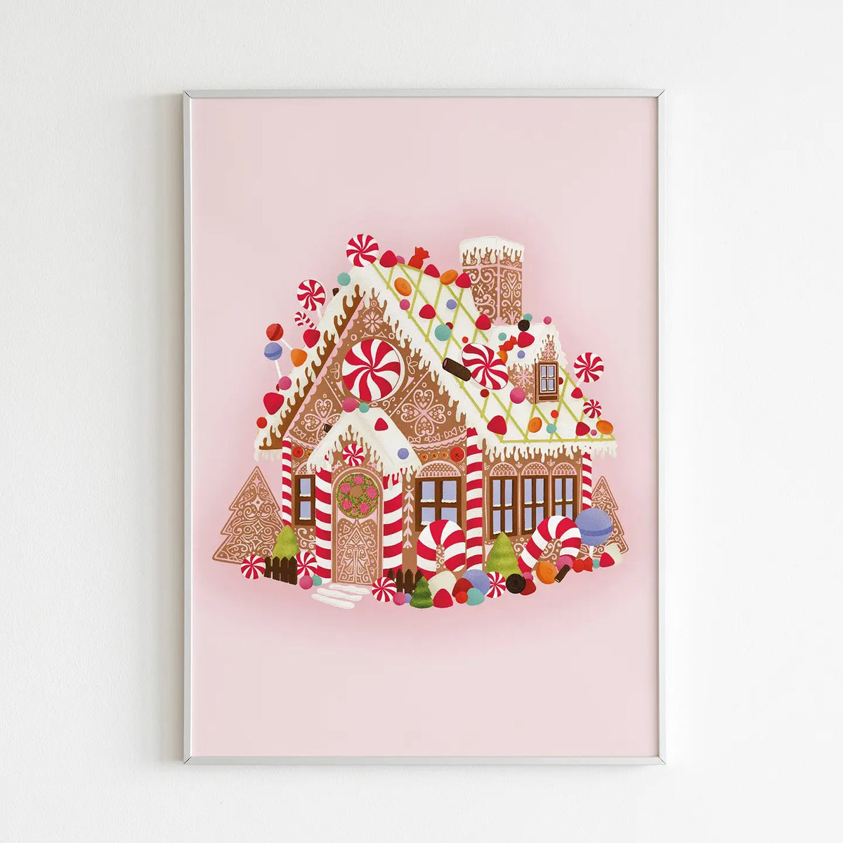 Affiche A4 - Maison sucrée