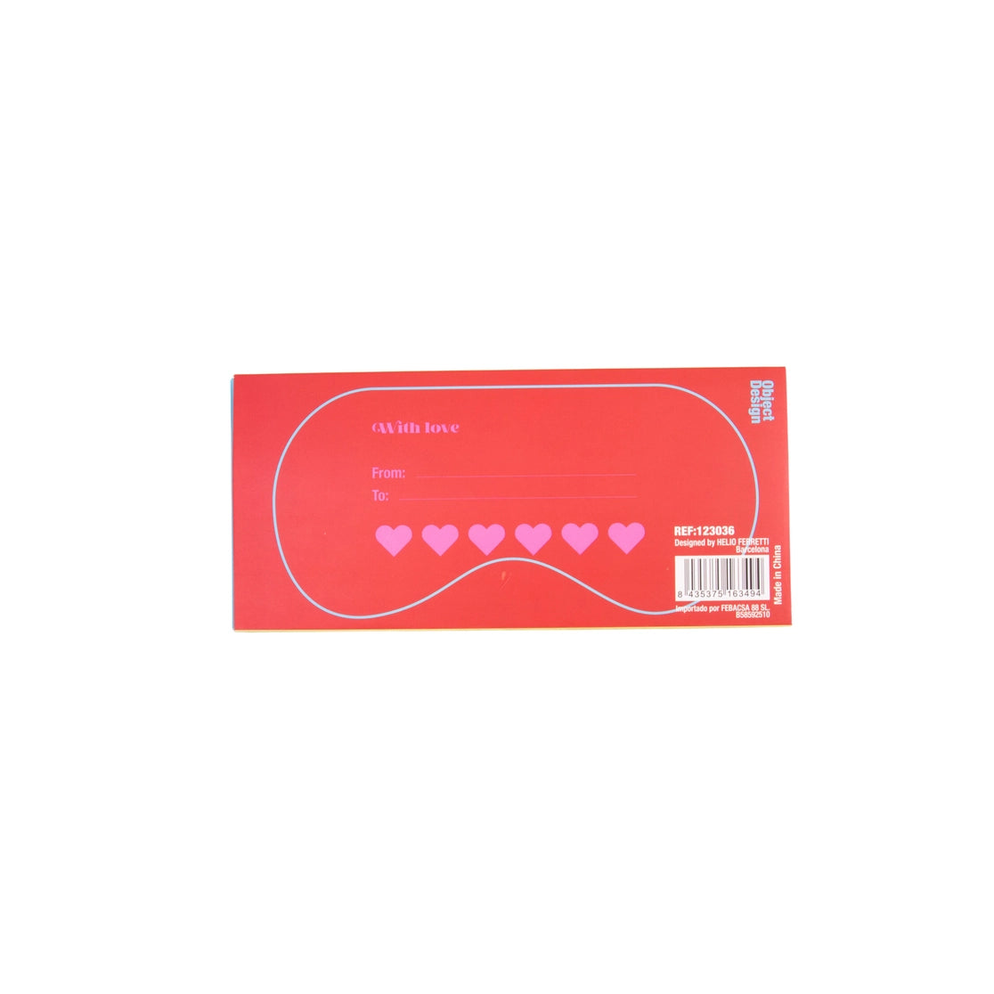 Masque de nuit - Chill rouge