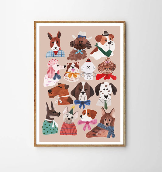 Affiche A4 - Doggies