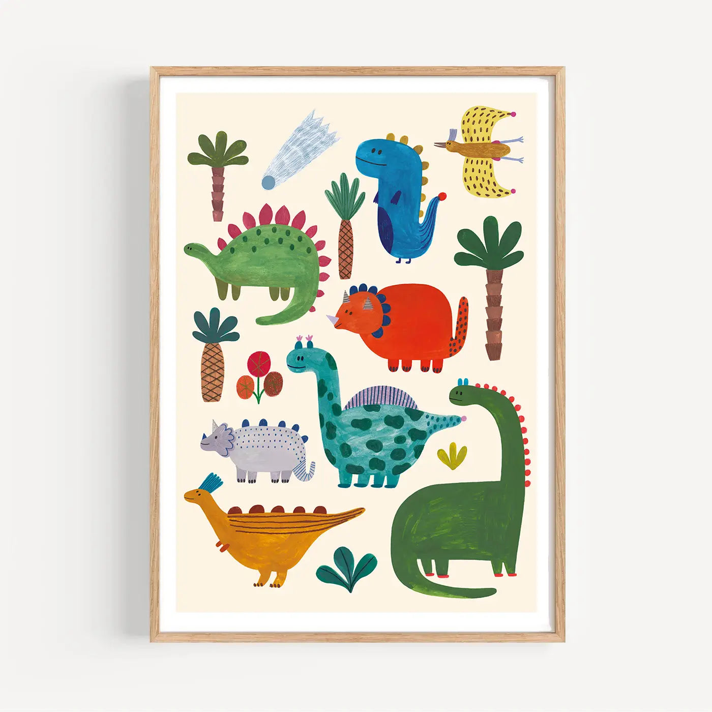Affiche A4 - Dinos
